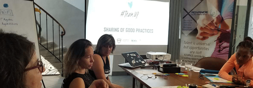 TeamUp workshop in Lyon July 2019